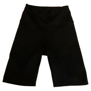 Carbon 38 Black Biker Shorts Size Small Polyester Stretchy Women's Activewear